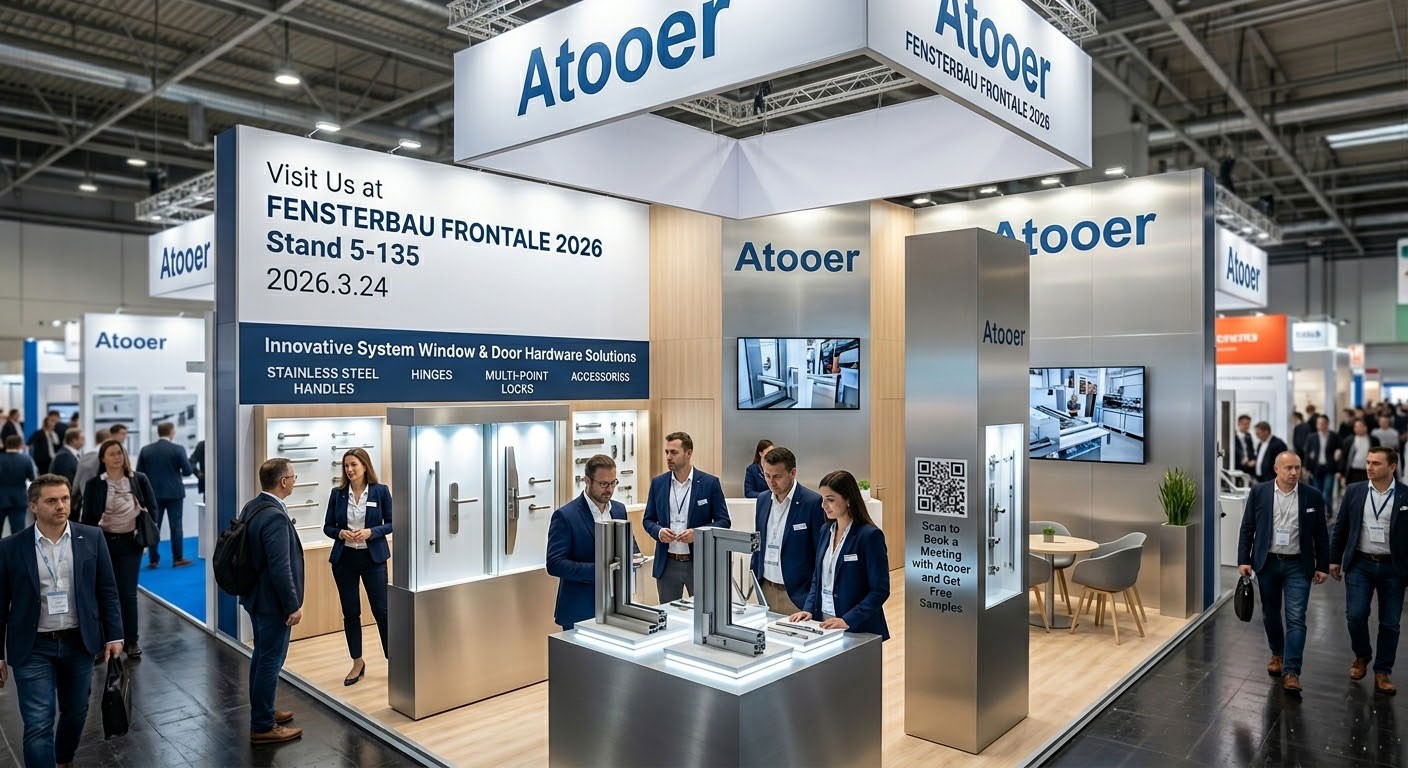 Visit [Atooer] at FENSTERBAU FRONTALE 2026 – Booth [5-135]